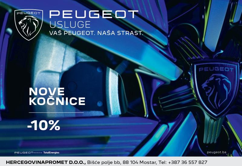 Peugeot, Nove kočnice -10% - Zima je sve bliže, iz autokuće Hercegovinapromet sjajna ponuda stiže